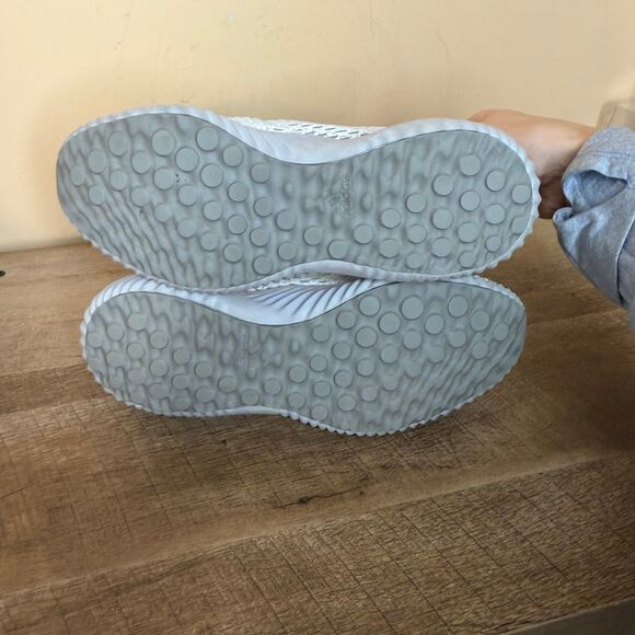 Adidas Alphabounce BW1132 White & Gray Shoes women’s size 8 - Picture 7 of 9